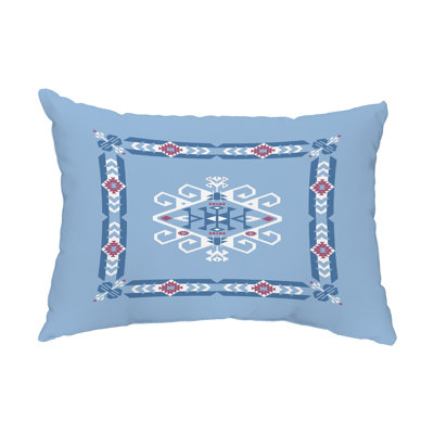 Housse de coussin d'extérieur rectangulaire Jodhpur