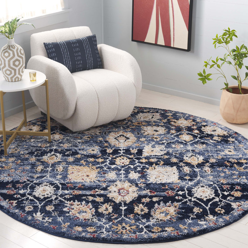 Mahle Area Rug, Round 6'7"