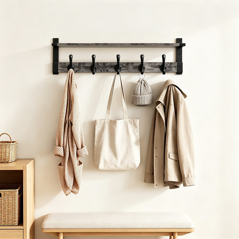Portemanteaux mural, Grey