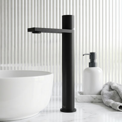 Gotham 12" H Single Handle Vessel Sink Bathroom Faucet