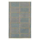 Art Deco Hand Knotted Wool Area Rug