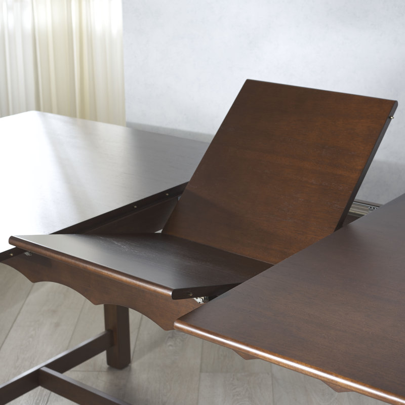 Rhylee Extendable Dining Table, Walnut