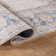 Labarbera Vintage Machine Washable Beige Non-Slip Backing Area Rug