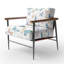  Chaise rembourrée Insectes - Fauteuil Butterfly Air Blue-1180635571