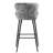 Ferrier Linen/Velvet Upholstered 29.53'' Bar Stool with Metal Frame-1501696806