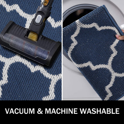 Premium Indoor Outdoor, Non-Slip Absorbent, Resist Dirt, Machine Washable, Entry Decor Rug