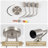 Fasnacht 4-Light 14.76" Sputnik Sphere Directional Spotlight Industrial Vintage Linear Light-1835552724
