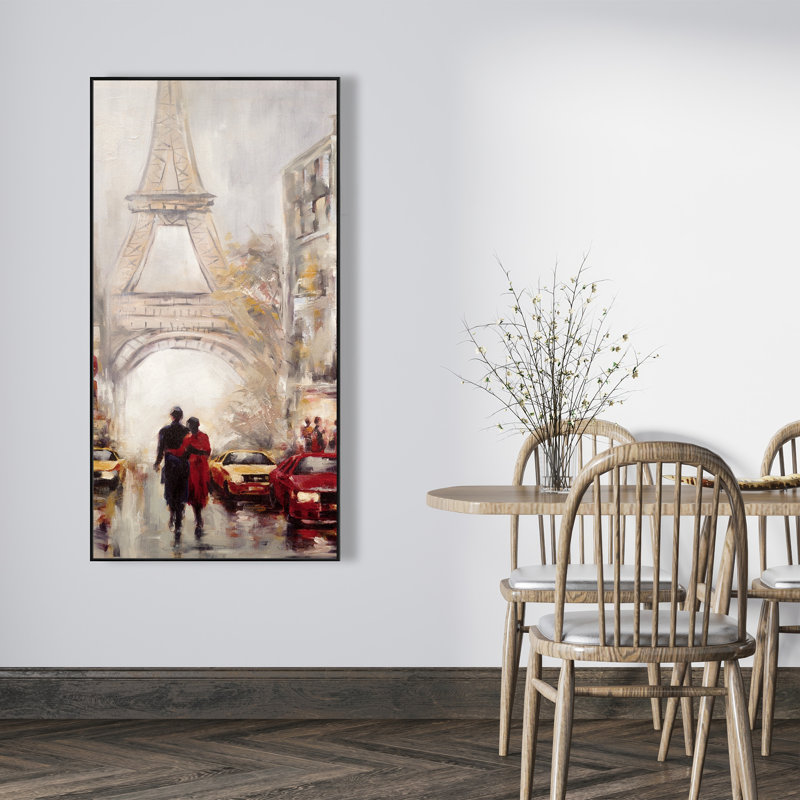 Art sur toile de la rue Eiffel