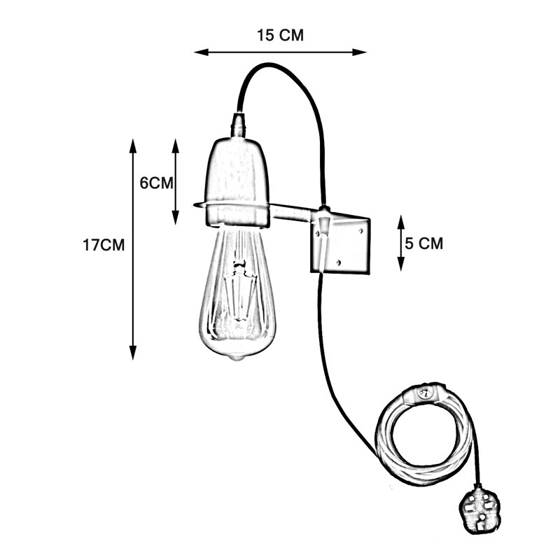 Mukherjee Armed Sconce, No