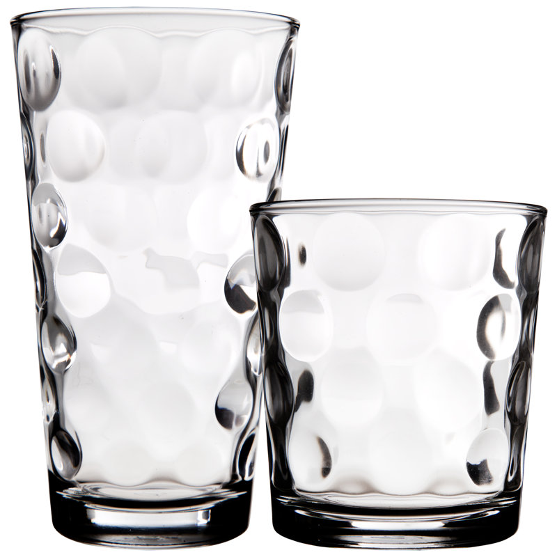Ensemble de verres 16 verres Deven, Géométrique