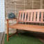 Caullin Wooden Bench-803097906