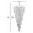 Sterns 18 - Light Tiered Chandelier-23083941-23083945