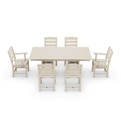 Lakeside 7-Piece Dining Set -  POLYWOOD, PWS516-1-SA