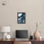 «Azure Alveoli II Shadowbox Print», art mural Blue Geode par Art Remedy-115123520-115123519