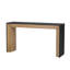 Console élégante Mirod, conception de foyer, simple et fonctionnelle avec plateau en placage de bois de haute qualité, polyvalente pour le couloir, le salon ou le vestibule-1064200331