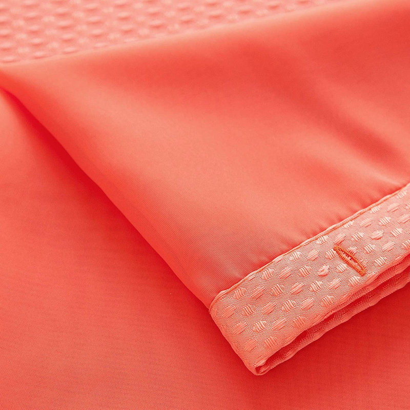 Rideau de douche Cassiani avec doublure inclus, Corail