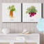 Croquis de cuisine - ensemble de 2 reproductions d'art sur toile tendue-954716852