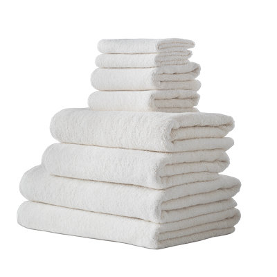 Ensemble de 8 caisses pour chambre d'amis en coton turc