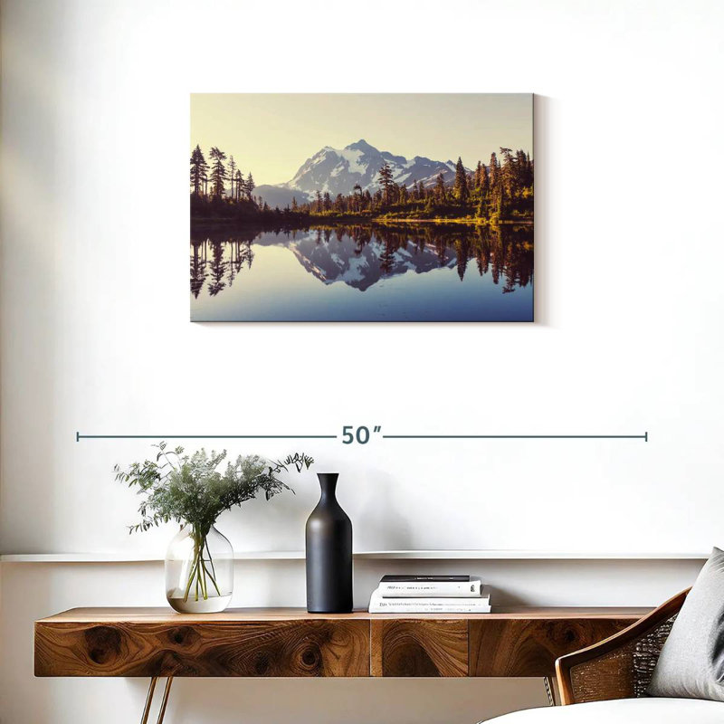 Alvord Picture Lake Reflection, 20" H x 30" W