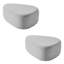 Adna 111.3Cm Wide Triangle Footstool Ottoman-796859706