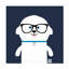 «Bow Wow Bichon Frise» par Todd Art, impression sur toile tendue-794272756