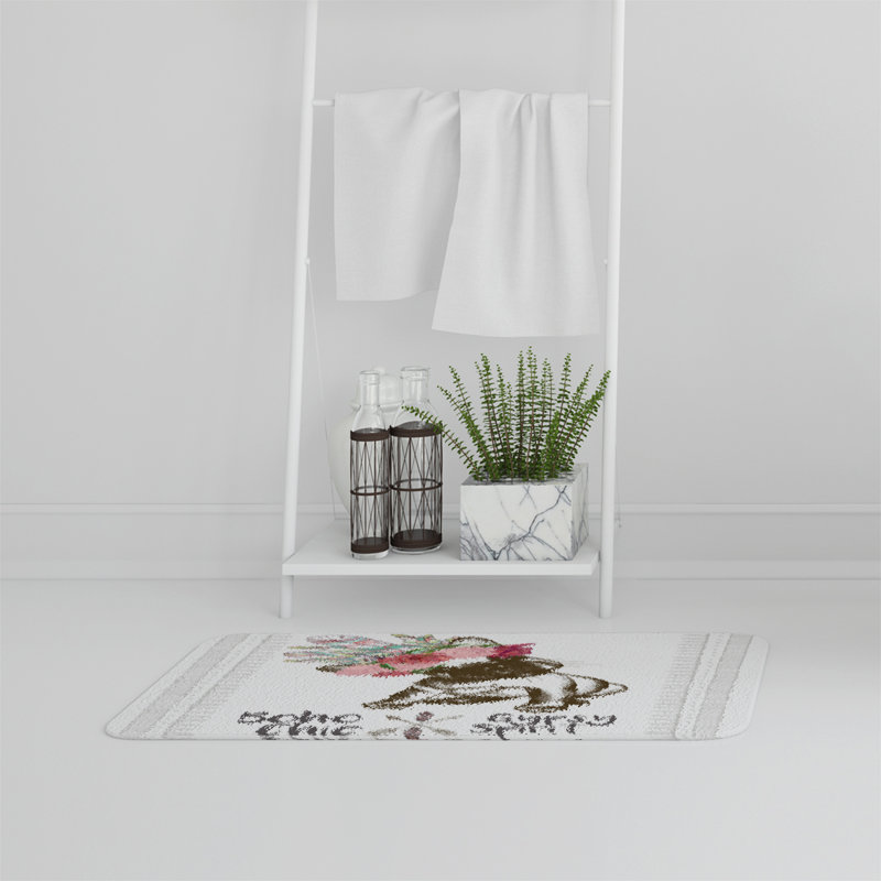 Cassandra Memory Foam Non-Slip Bath Mat