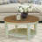 Christos Solid Wood Single Coffee Table-664803185