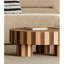 Table basse moderne de style rétro