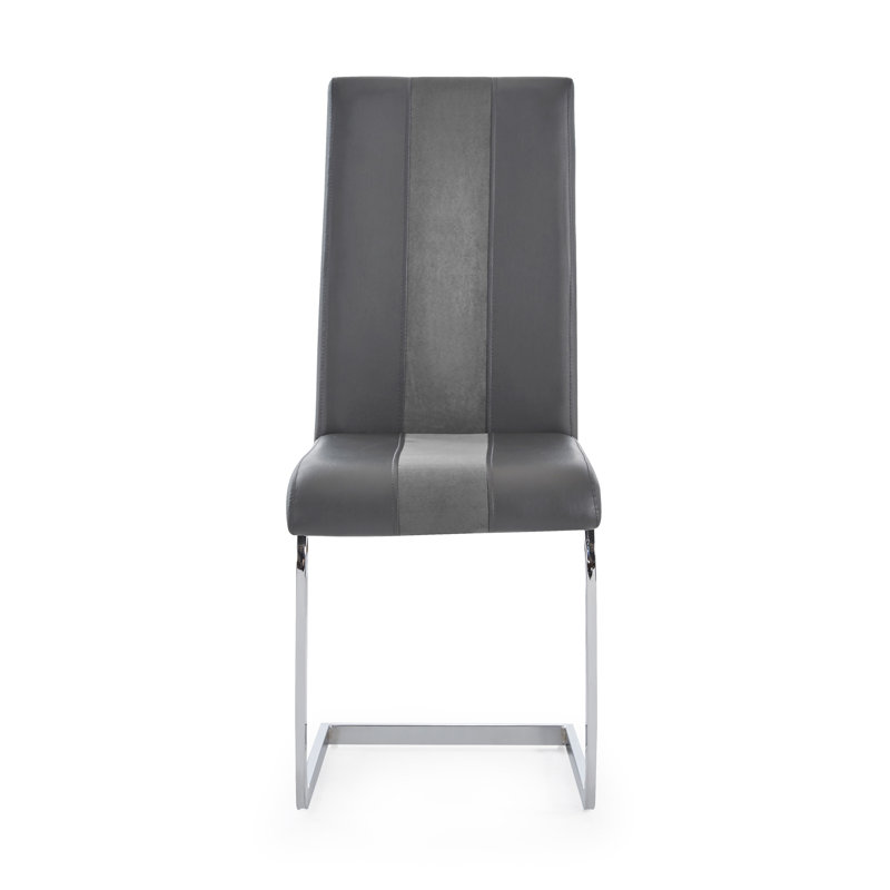 Chaises de salle à manger Altis en tissu seulement, sans les tables, Gris