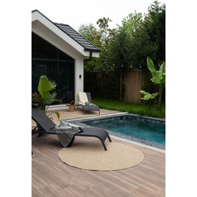 Nature Collection Chequered Area Rug