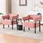Fauteuil d'appoint moderne avec cadre en métal pour salon, chambre à coucher-434921605-434921848