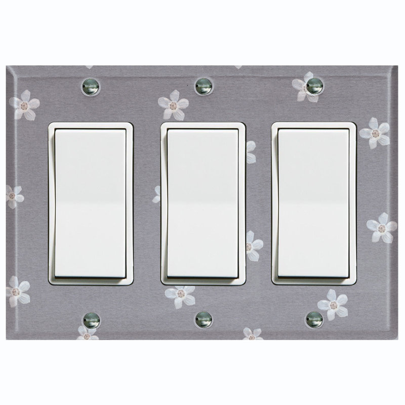 3 - Gang Rocker Standard Wall Plate
