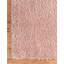 Tapis rose à poils longs Candas-694556123