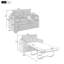 Canapé-lit simple 47,2 po avec canapé-lit et matelas pliable-587920557