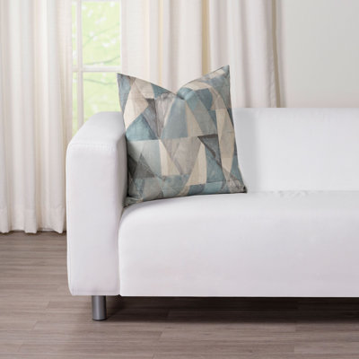 Geometric Reversible Throw Pillow