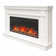 Ashmun Wide Mantel With Linear Electric Fireplace