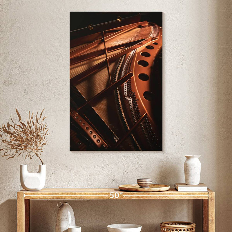 Abarca Piano Strings And Frame, 39" H x 26" W