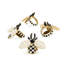 Bee Napkin Rings, Set Of 4