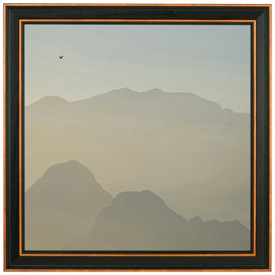 20x30 Picture Frame Gold Olympic  , 1.5 Inch Wood Moulding , Includes Acrylic and Backing , Wall Display Frame for Art, Posters, or Photos , Frame USA