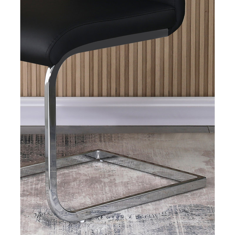 Asheboro 48cm H Upholstered Metal A-Frame Sign Holder, Black
