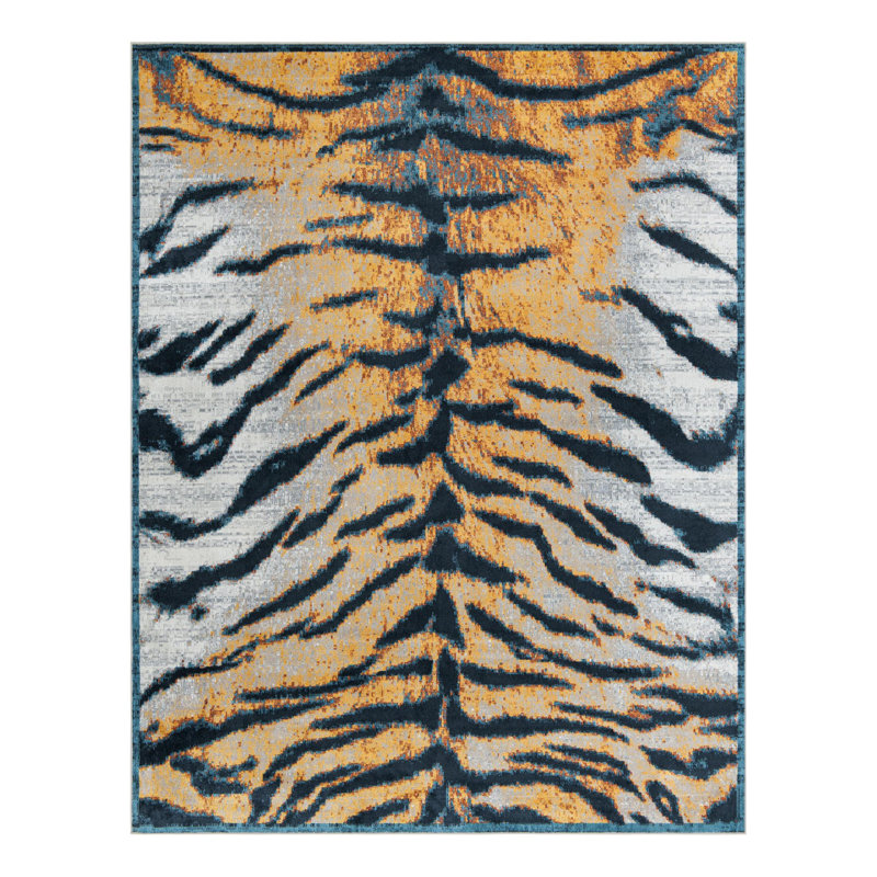 Animal Print Indoor Rug, Rectangle 7'10" x 10'