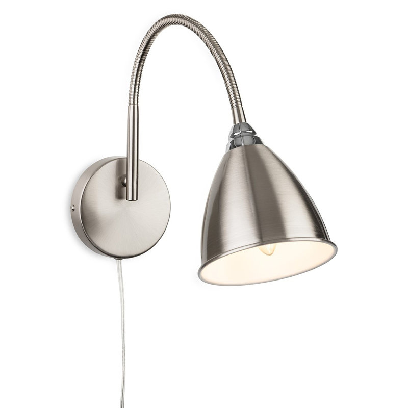 Plug-in Armed Sconce