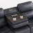 Modern Sofa Breathable Fabric Power Reclining Sofa With Drop Down Table,USB Button And Wireless Charger-541750374