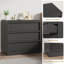 75 cm W Chest of 3 Drawers-1519100970