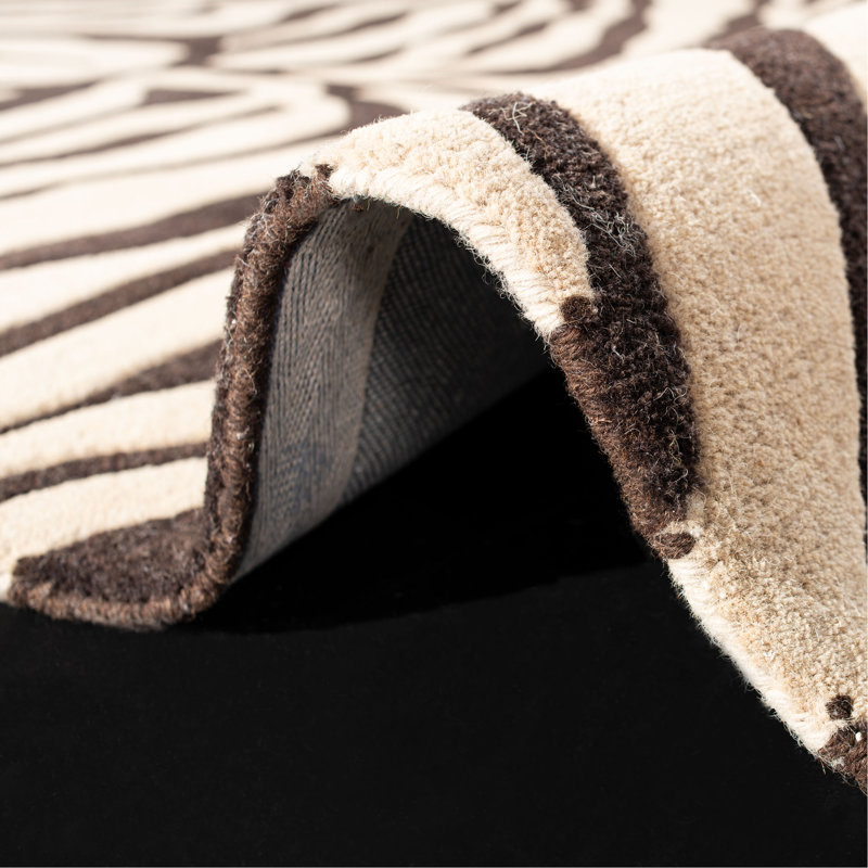 Christoper Hand Tufted Wool Rug, Square 6'