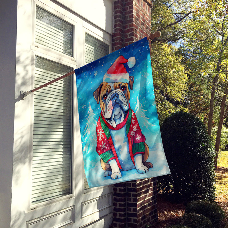 Double Sided Polyester Christmas, 40'' H x 28'' W