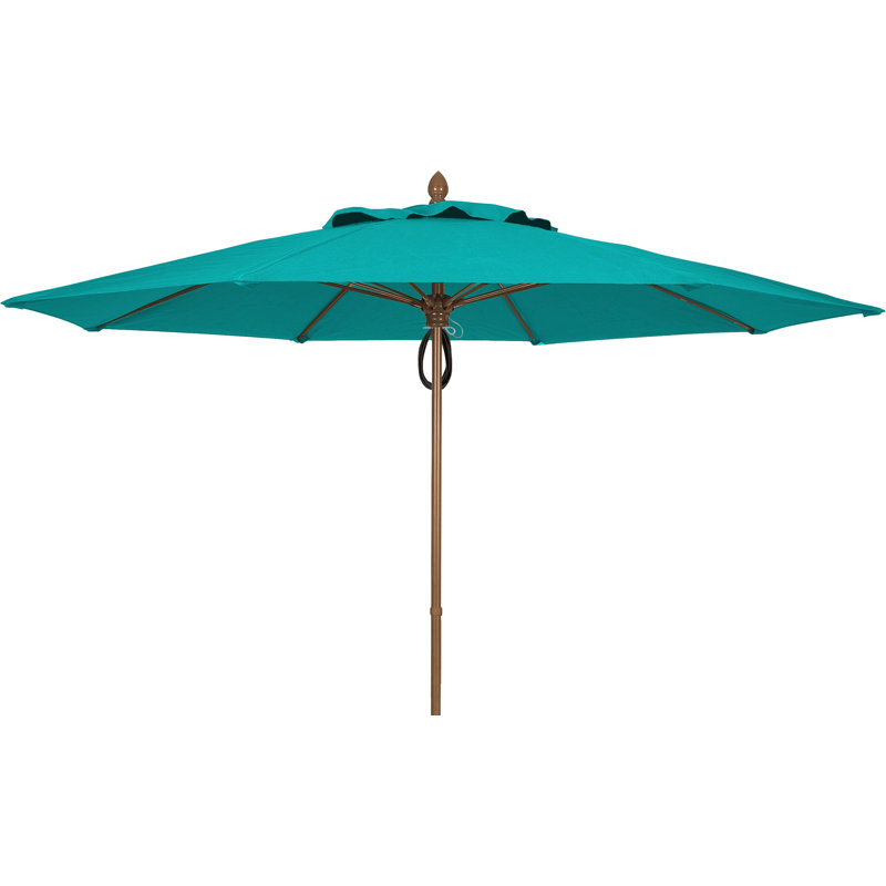 Parasol de marché 11 'Prestige, Bronze champagne, Aruba