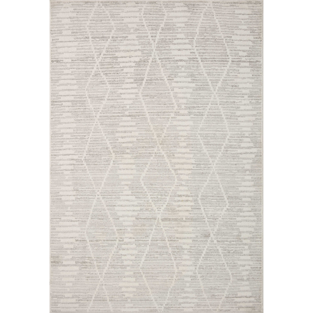 Foundry Select Randale Loloi II Kamala Ivory / Silver Area Rug ...