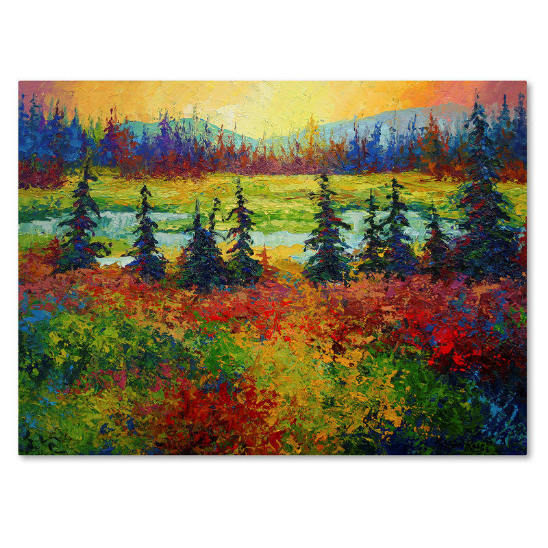 Kucera «Ak», reproduction sur toile tendue, H 14 po x l 19 po