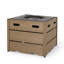 Base carrée pour foyer d'extérieur Wpc-1625505058